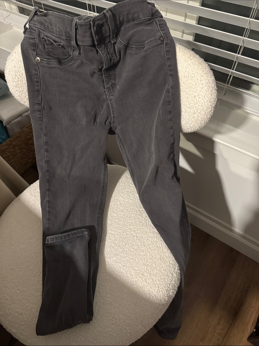 Rag & Bone Stretchy Women’s Charcoal Gray Stretchy Skinny Jeans